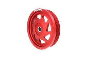 Subaru OBXT Crank Pulley - Perrin Performance - Lightweight - Red - `20-`25 Subaru OBXT Crank Pulley - Perrin Performance - Lightweight - Red - `20-`25